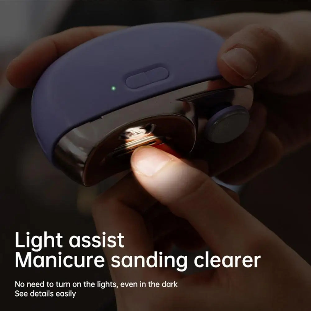 2 In 1 Electric Nail Clippers Manicure