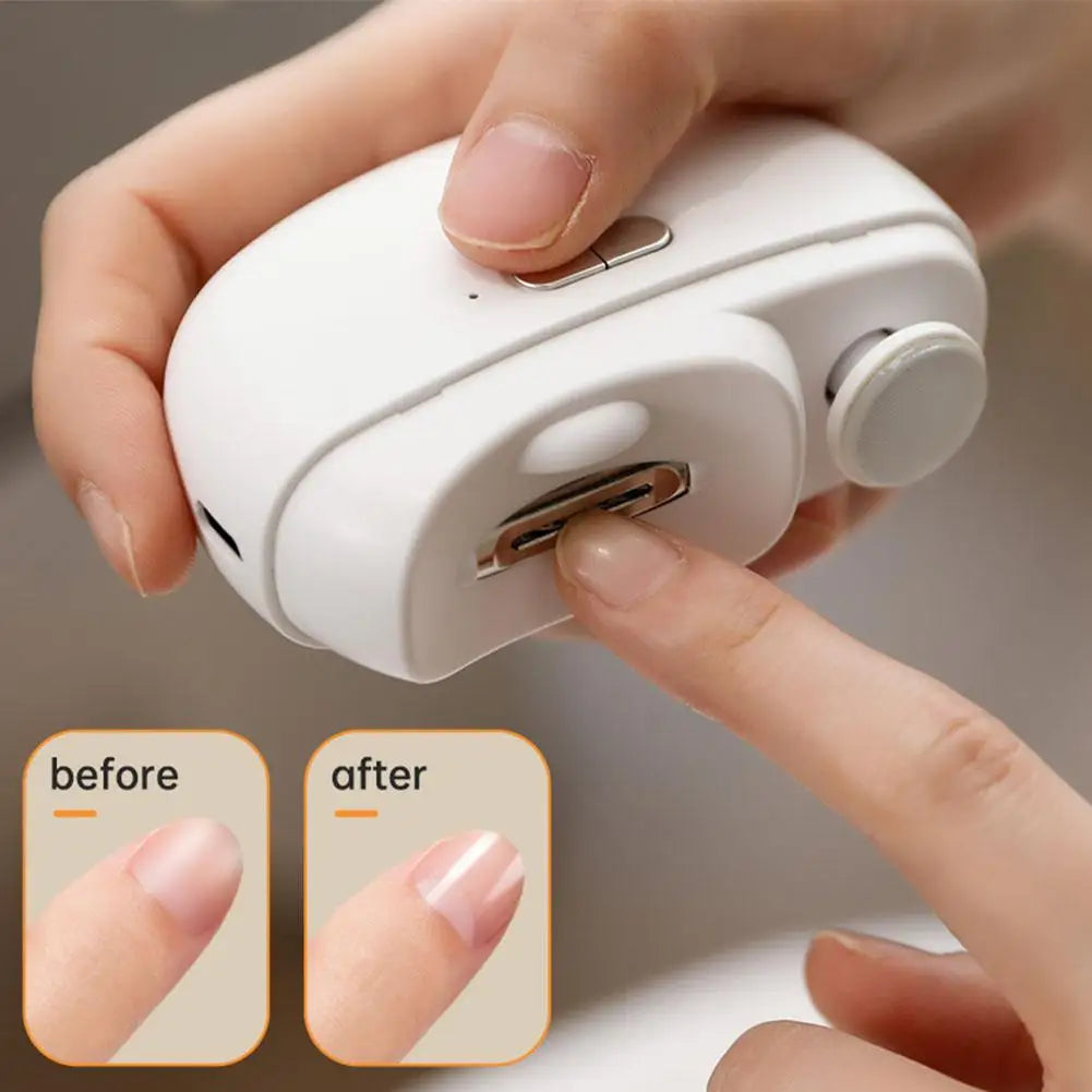2 In 1 Electric Nail Clippers Manicure