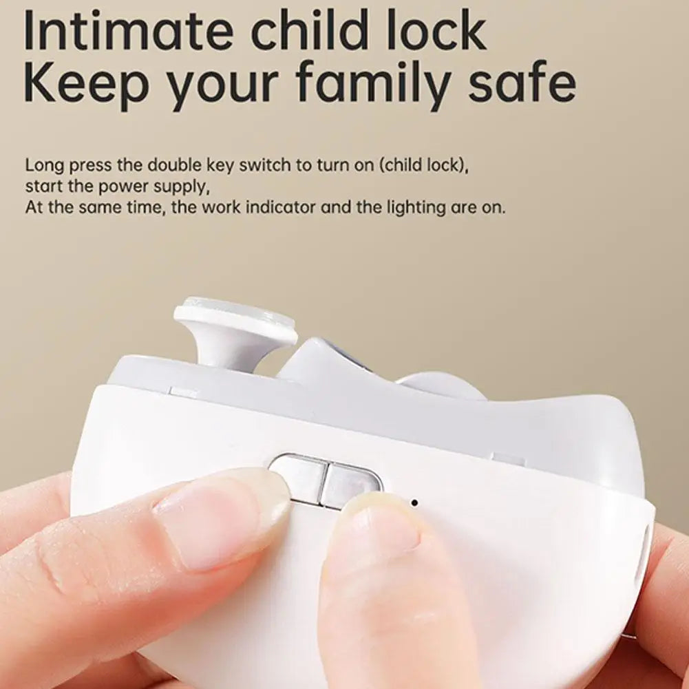 2 In 1 Electric Nail Clippers Manicure